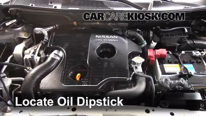 Oil lo nissan juke